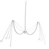 Exotic Style Hair Chain For Women Girl Trendy Glitter Rhinestone Hair Hoop Exquisite Bead String Headband Jewelry Forehead Chain