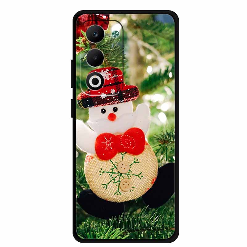 Christmas Phone Case For Oppo A5 5G CPH2735 / A5 4G CPH2727 Christmas Tree Soft Silicone TPU Back Cover Bumper For Oppo A5 Coque
