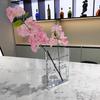 Clear Book Shaped Vase Clear Acrylic Vase Cultural Flavor Decor Acrylic Vase Clear Flower Arrangement Vase Modern Home Decor