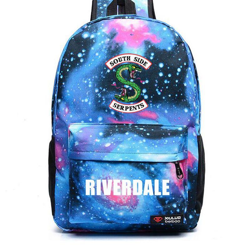 

Школьный рюкзак Riverdale South Side Премиум-качества с вневременным классическим дизайном StarryBlue