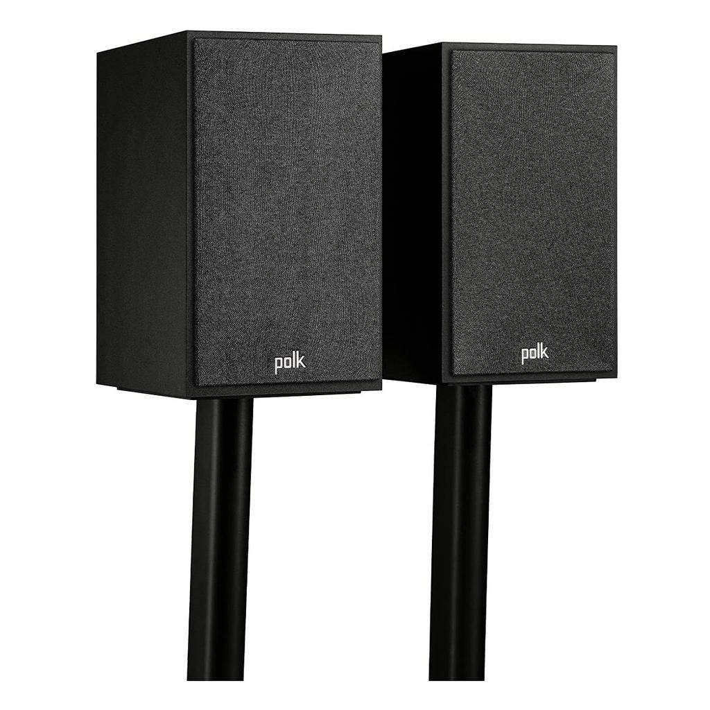POLK AUDIO Monitor XT Series Bookshelf Speaker Matte Black MXT20 Set of (1 2)