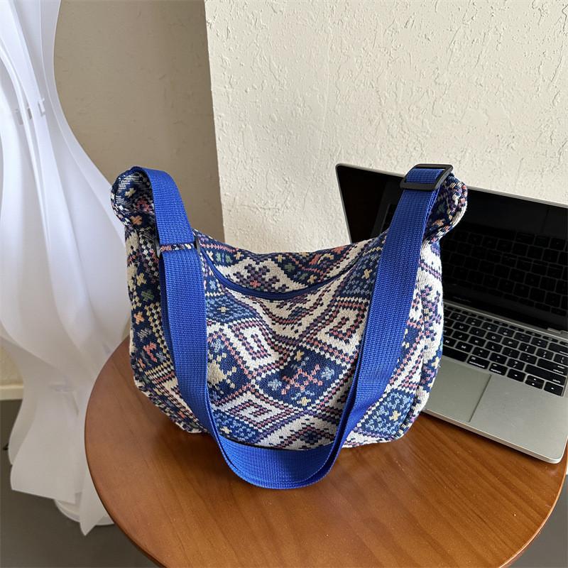 Modische 2023 Herbst Trendige Umhängetasche Schick Street Style Knödeltasche Aus Canvas