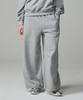 KITTY POTTERY Street Lettering Embroidered Jogger Pants Melange Grey