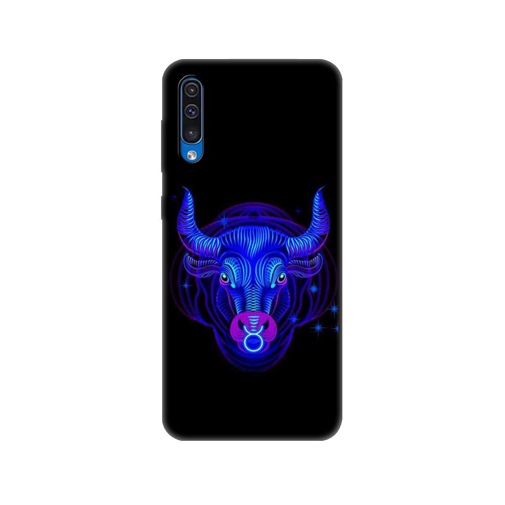 Schwarze TPU-Hülle für Samsung Galaxy A50 50S A30S A10 A01 A11 A21S A31 A41 A51 A71 M21 M30S S10 LITE Cover Sternzeichen