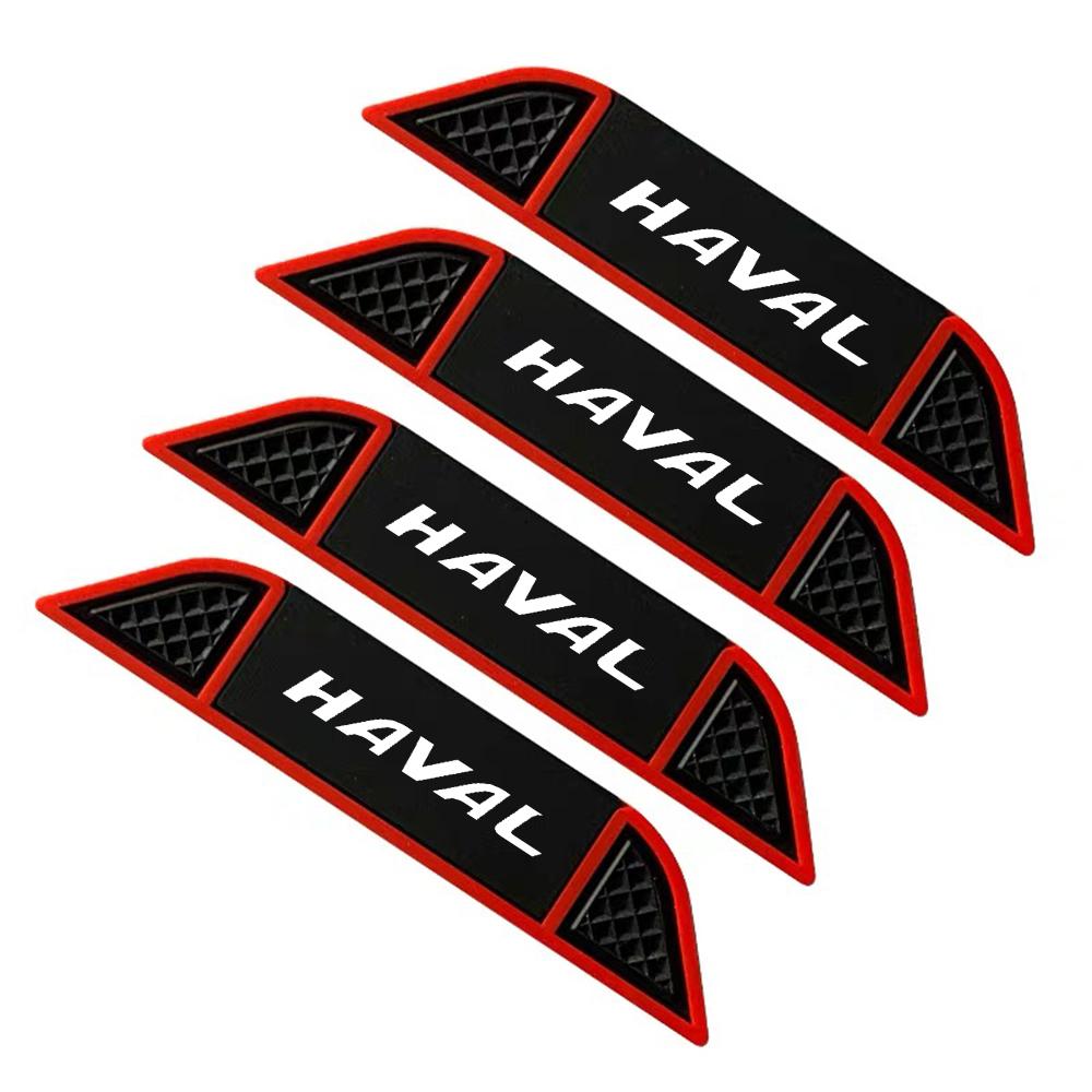 4pcs Protective Strip Car Side Door Edge Protector Scrape Guard Bumper Guards Handle for Haval Jolion X DOG XY H2 H3 H5 H7 H8 M4