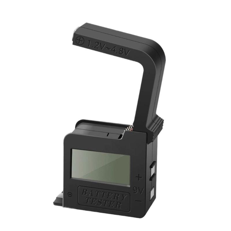 Digitální tester baterií Kontrola baterie Kontrola malého napětí pro 9V / 1,5V baterii