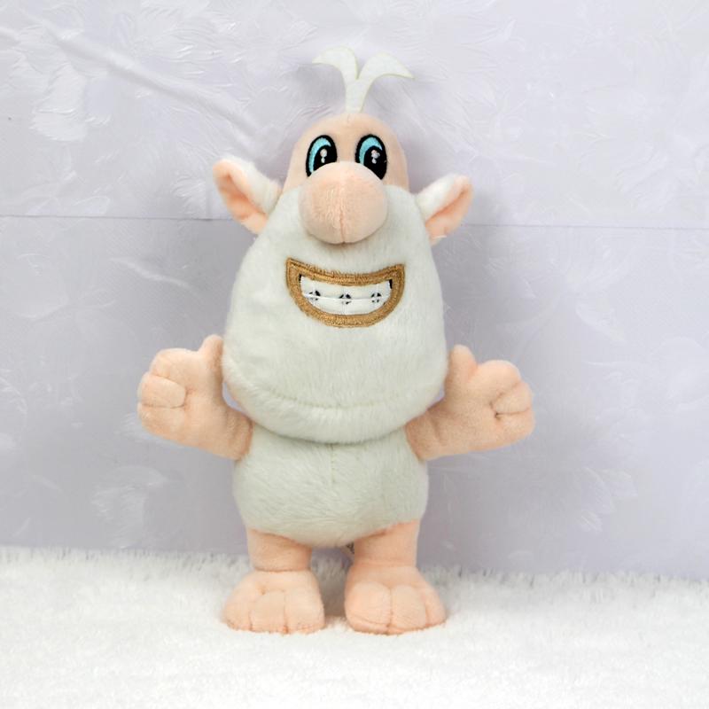 Adorable Anime Cartoon Small White Pig Brownie Buba Booba Plush Stuffed Toy For Kids