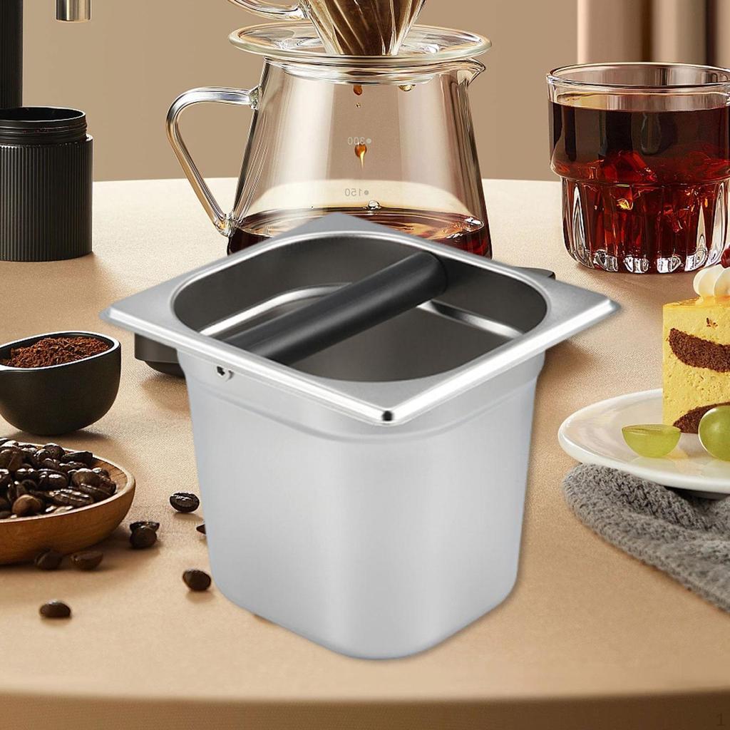 Grounds Tray, Metal Coffee Machine Accessory, Practical Collection, Easy Maintenance, Suitable for