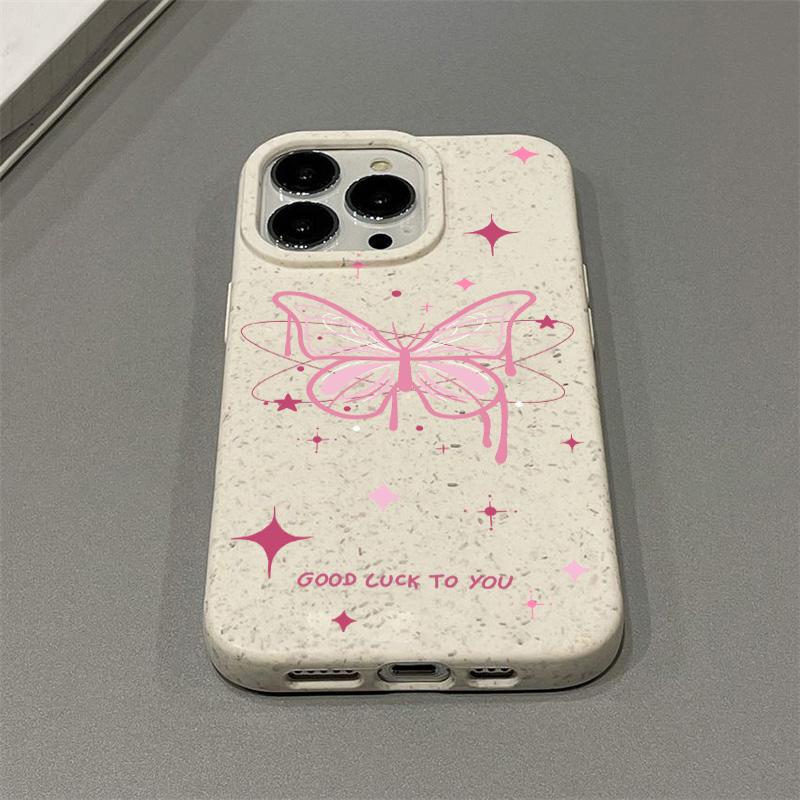 Mobile Phone Cases for iPhone 11 13 XR 15 Pro Max 12 14 Pro Max Case iPhone 16 7 Plus 8 Plus XS Max Degradable and Environmentally Friendly