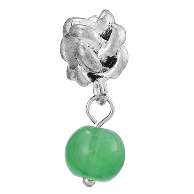 4pcs /Lot 2022 Sterling Silver Color Beads 41 Styles Sparkling Charm Fit Original Brand Bracelets For Women Jewelry Making Gift