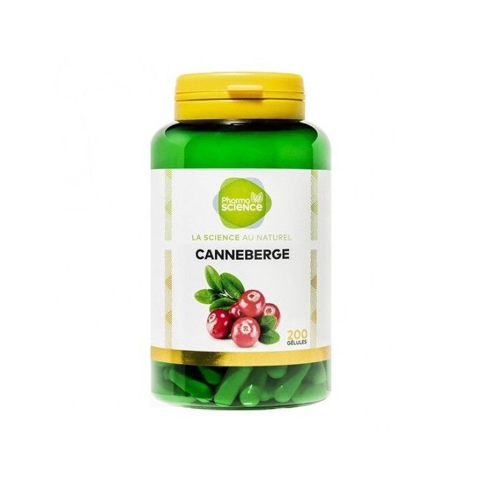 Pharmascience canneberge 200 gélules