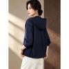 D.F.DEAR Women's Loose Fit Hooded Casual Jacket