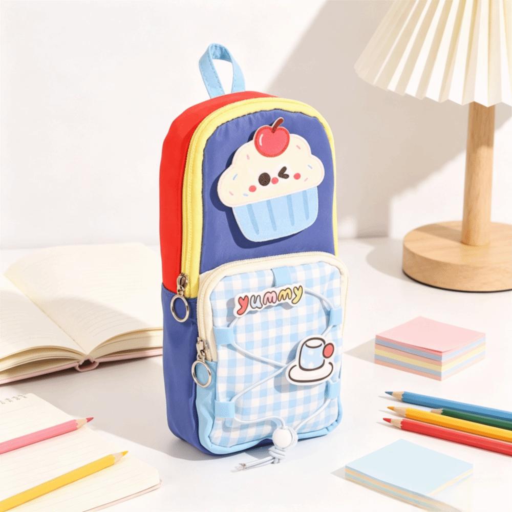 Large Capacity Pen Bag Simple Design Pencil Box Mini Pencil Case  Schoolbag