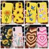 For Xiaomi Redmi 7A Case Daisy Sunflower Painted Soft Silicon Phone Back Cover Cases For Xiaomi Redmi 7A 7 A Redmi7A Case Fundas