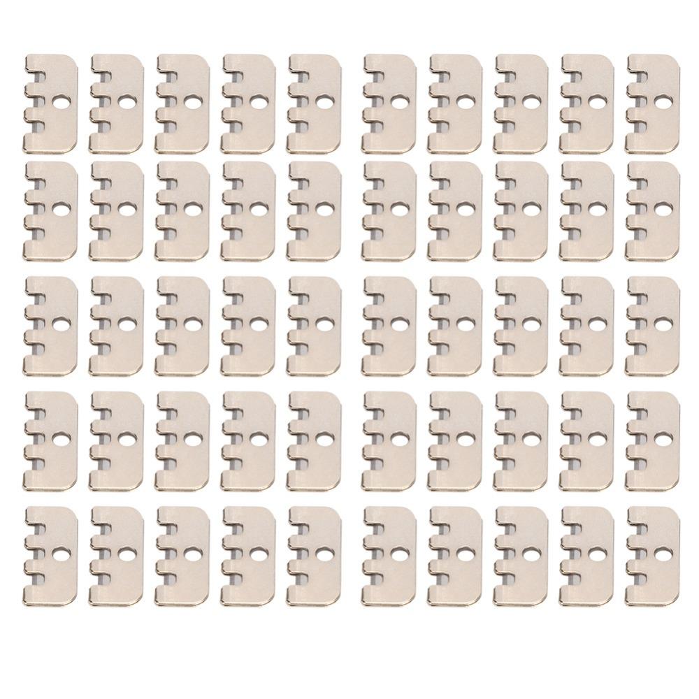 50 Stück Eisen Nähmaschine Garnschneider Kleine Größe Langlebiger Garnschneider Zeitsparend Präzisionsschneiden Schneidezubehör