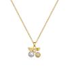 Necklace Earrings Set Light Luxury Full Of Diamonds Pearl Cherry Personality Temperament Banquet Earrings Item Group