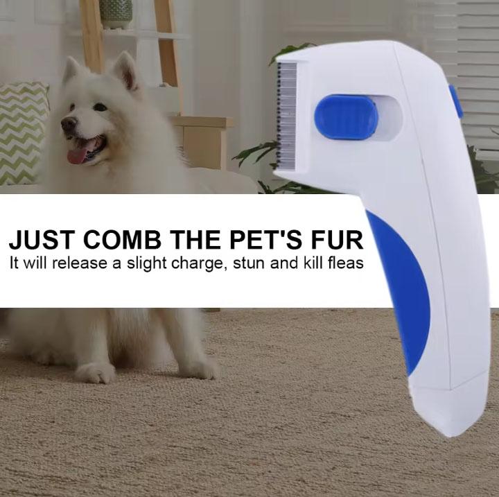 Pet Flea Cleaner, Electric Lice Cleaner, Pet Cleaning Supplies, Suitable for Dogs and Cats, As Well As Hairless Pets,