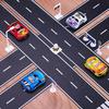 Reusable Black Car Road Sticker Road Tape Train Track Stick For Floors Walls Quick Cleanup Race Car Party Decorations Accessory