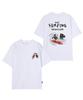 OHP Ohpxquirk Couple Surfing Semi-Oversized Short Sleeve T-Shirt 6 (B Type)