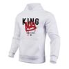 2025 Hot Sale King Print Hoodies All Season Daily Casual Sports Pullover Male Urban Fashion Hooded Sweatshirts Gym Fitness Tops