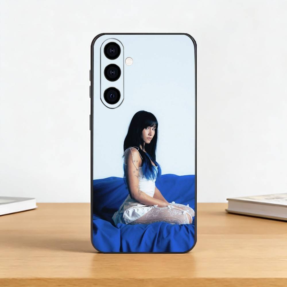 Singer A-Aitana Cuarto Azul Phone Case For Samsung Galaxy A73,A72,A71,A70,A53,A52,A51,Soft Silicone Black Cover