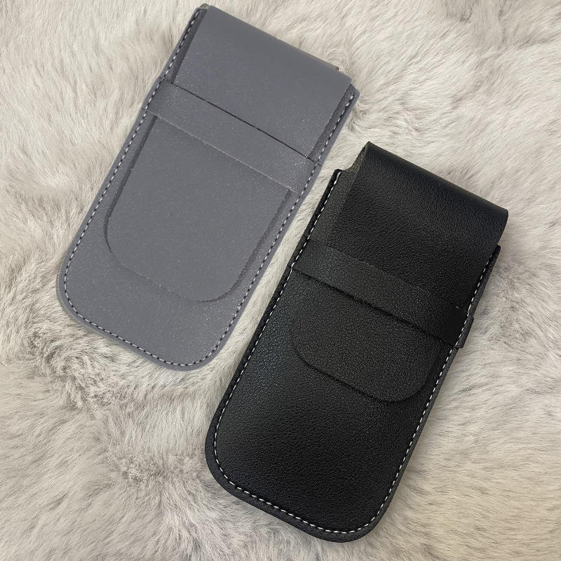 Simple Leather Watch Storage Bag Fashionable Watch Anti-scratch Carrying Case Travel Watch Bag for Women Men