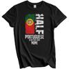 Half Portuguese Is Better Than None Funny Portugal Flag T-Shirt