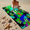 Space Un-speakable Adventure Beach Towel, Super Soft Microfiber, Gift for Her/Him, Birthday, for Pool, Beach, Travel, Home Decor Fan Gifts
