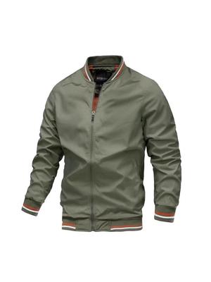 Chaqueta Casual Fina de Estilo Moderno para Hombre - Abrigo de Moda Europeo y Americano