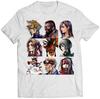 FF7 VII G-Bike Portraits Premium Unisex T-shirt (Vectorized Design)
