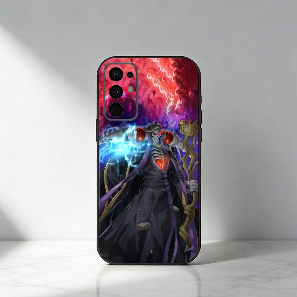Anime O-Overlord  Phone Case For Samsung S25,S24,S21,S22,S23,S30,Ultra,S20,Plus,Fe,Note,5G Black Cover
