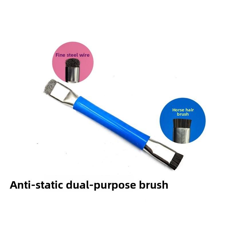 Safe Brush Anti-Static Motherboard PCB Cleaning Brush for Mobile Phone Repair Tools Kit Double Head Convenience