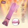 Vibrator de lins de limbă pentru femei Stimulator de clitoris punct G Dildo de încălzire de dimensiuni mari Jucării sexuale orale pentru femei