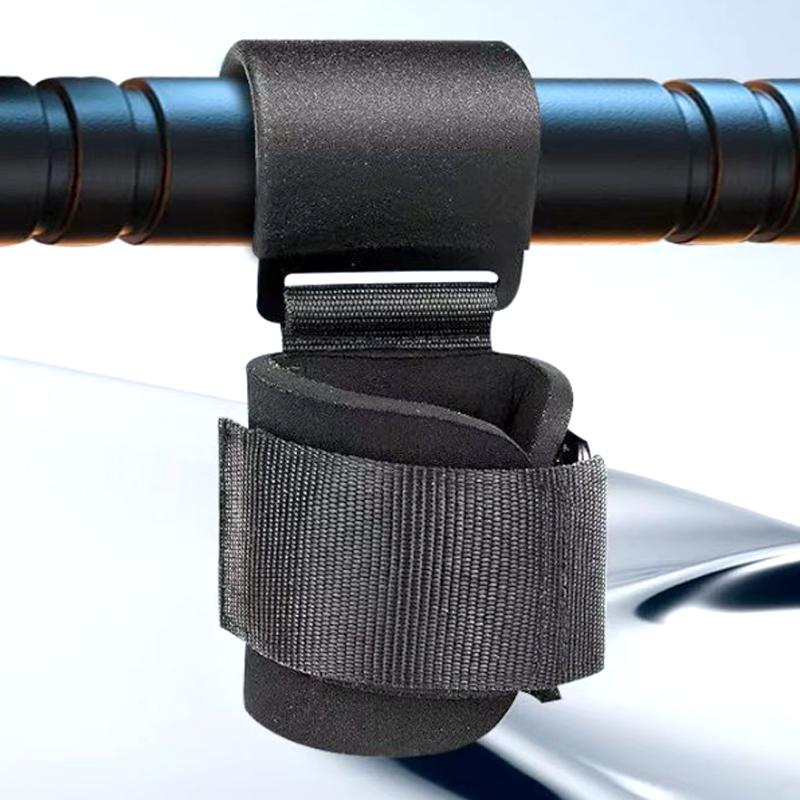 Heavy-Duty Lightweight Cotton Wrist Bands Adjustable Weightlifting Padded Grip Enhancing Deadlift Pull-Up Straps Gym Fitness