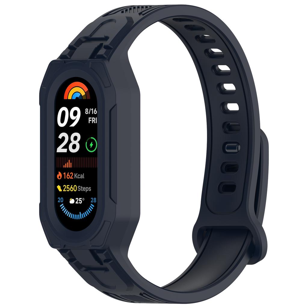 Armband+Hülle für Xiaomi Mi Band 10 9 8 NFC miband Uhrenzubehör Sport Silikonarmband Handgelenkgurt pulseira correa Mi band 10
