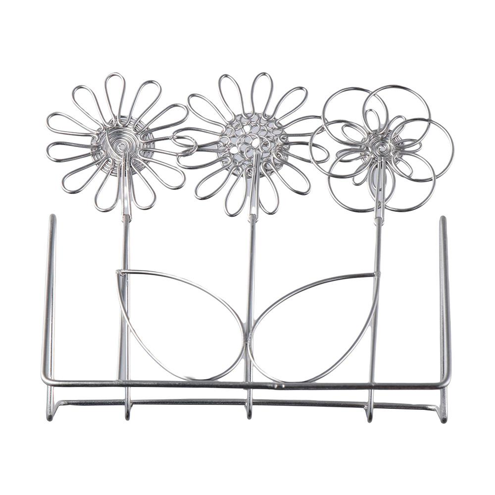 Convenient Metal Professional Desk Card Holder Desk Organizer Office Supply Business Card Holder