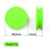 MNFT 10Pcs Carp Fishing Rig Thread Circular Winding Plates 64mm Fishing Foam Line Spools Winding Foam Spooler Plate Board