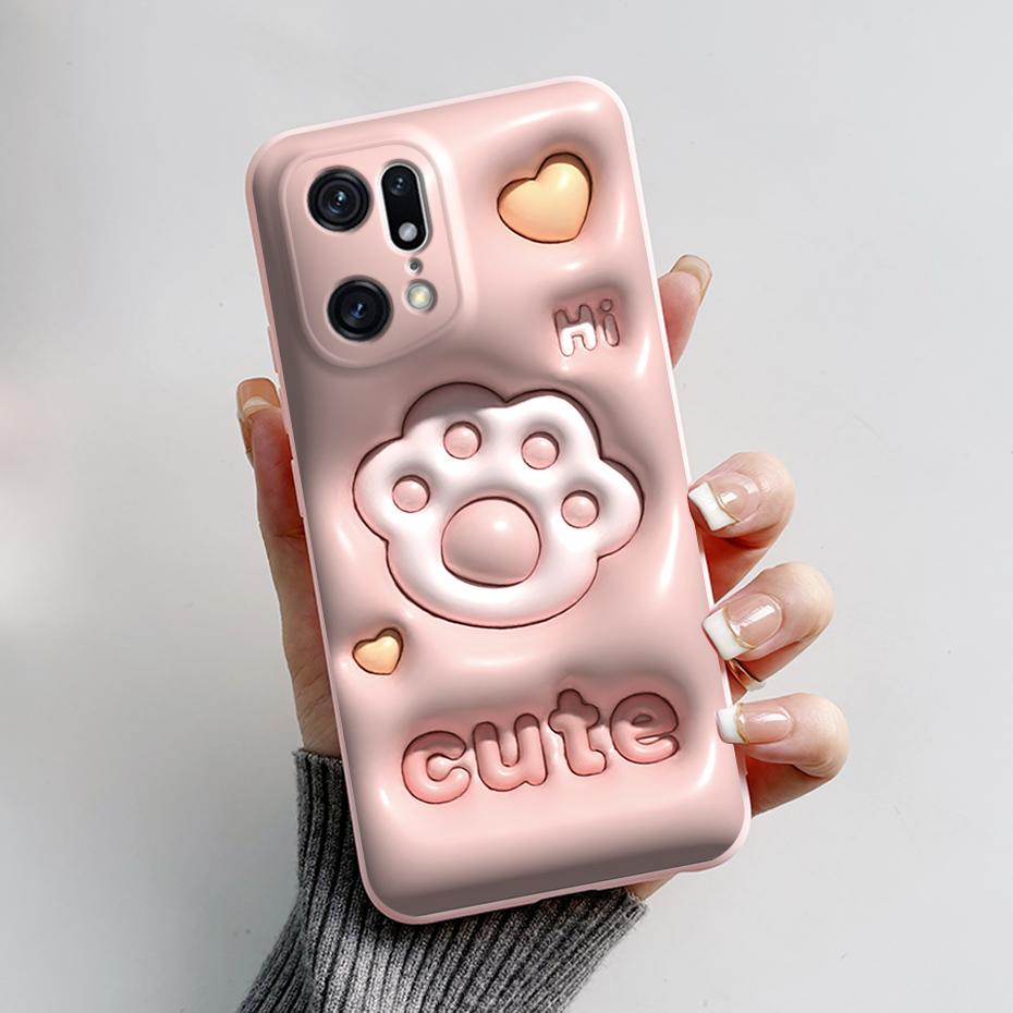 For Oppo Find X5 Pro Lite Phone Case Cute Astronaut Soft Slim TPU Silicone Back Cover For Oppo Find X 5 X5Pro X5Lite Bumper Capa