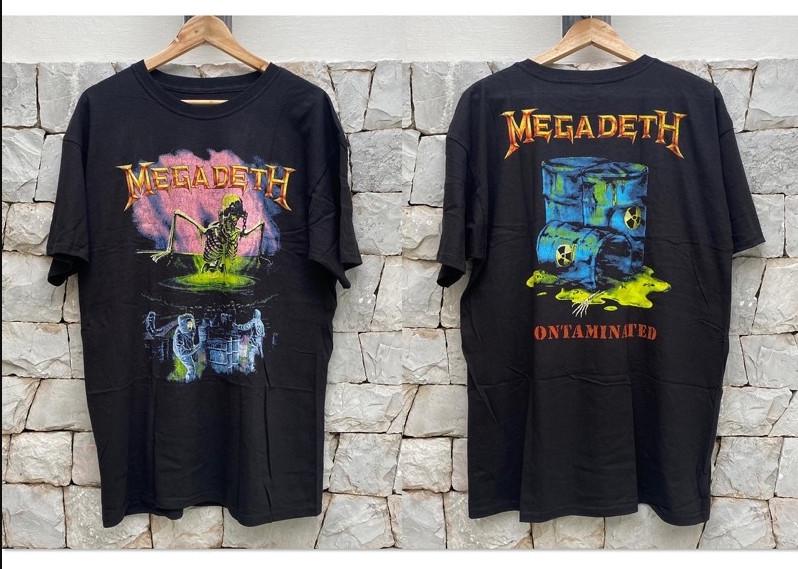 Megadeth Contaminated Unisex Short Sleeve T-shirt size S-5XL S