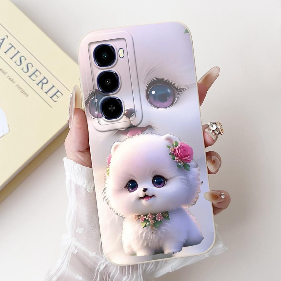 For Itel City 100 4G Phone Case Shell flower 2025 Painted Soft Silicone Proective Coque For Itel City100 Back Cover 6.75''