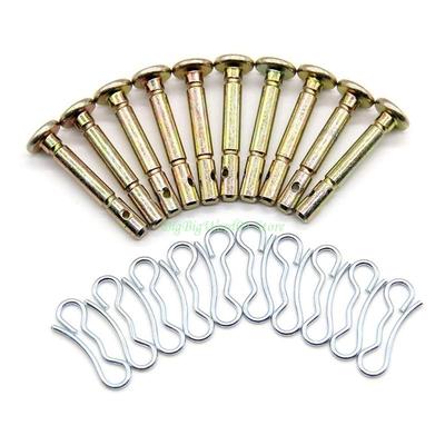24TE Shear Pin and Cotter Pin Set Of 20 for Snow Blowers Ensuring Performances