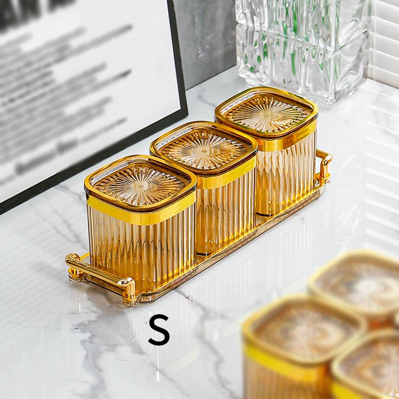 Sealed Tank, Grain Storage Box, Transparent Plastic Small Jar, Food Jar, Kitchen Food Grade Grain Storage Box