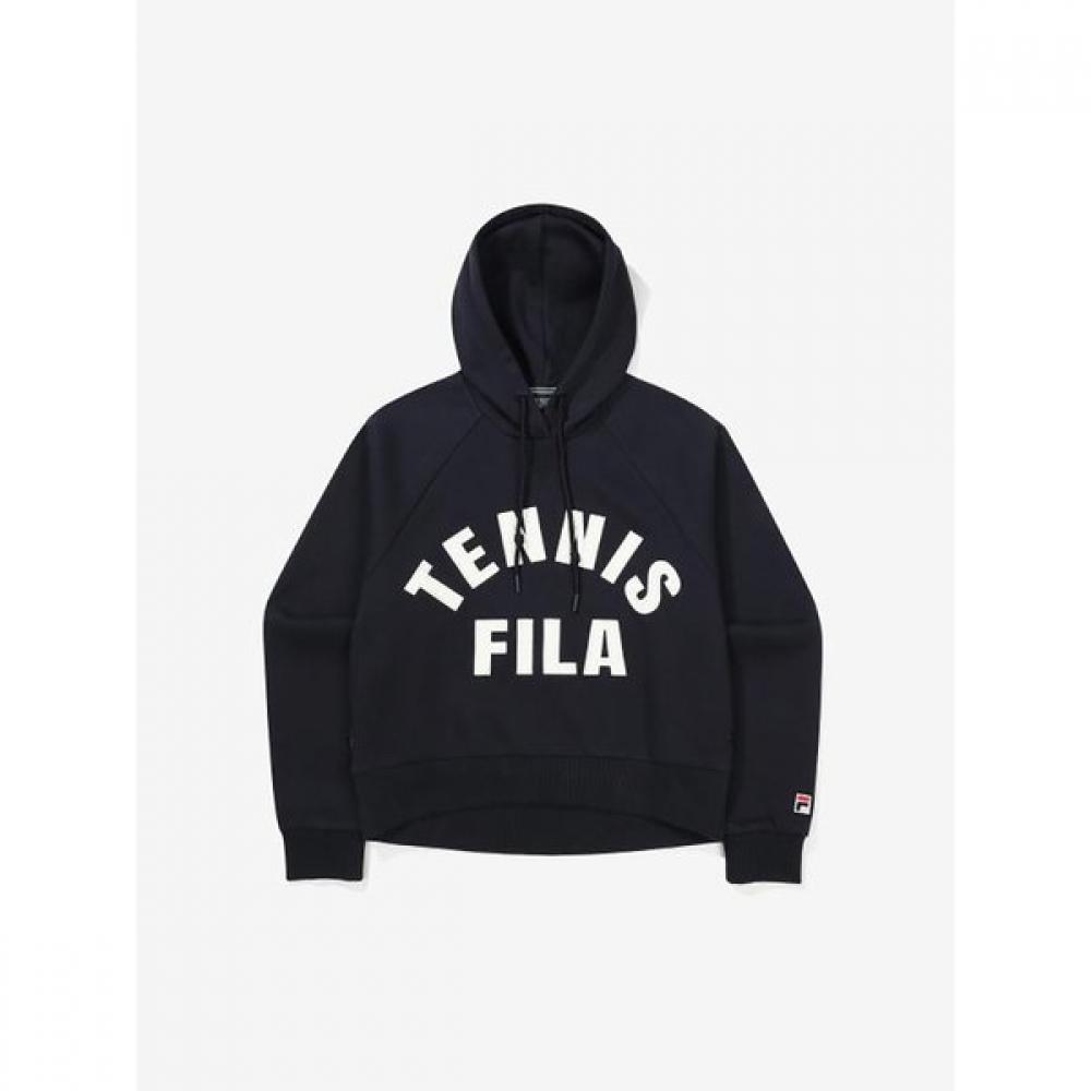 Fila Lettering Cotton Blended Hoodie