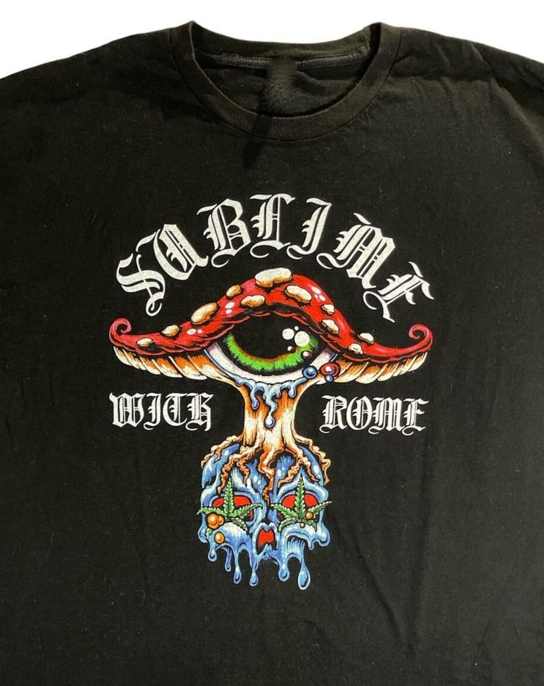 Sublime With Rome 2016 Tour Band T-shirt Unisex Tee All Size S To 5Xl Unisex T-Shirt XL