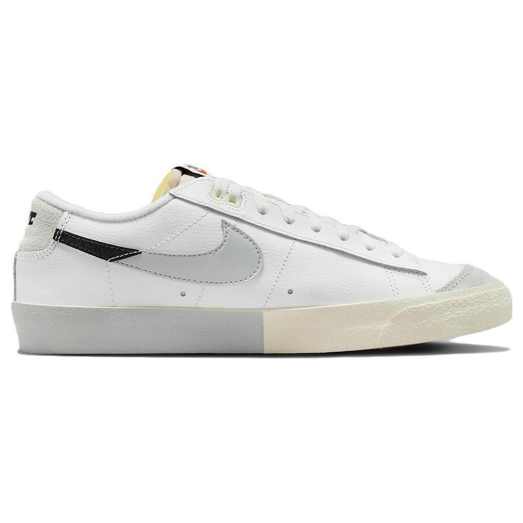 Nike Blazer Low 77 Split - Bílá Černá Pánské Tenisky Summit-White Light-Silver Stadium-Green DZ2544-100