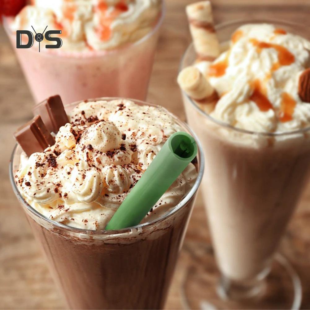 

Гибкий Бент Прямо Питьевая труба многоразовые Открыть Силиконовый Соломенный Бар Аксессуар