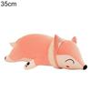 35/50/60cm Cute Simulation Fox Soft Stuffed Plush Toy Sleeping Doll Home Pillow