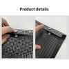 3Sizes Heat Resistant Mesh Non-Stick Grill Mat Outdoor BBQ Bag Baking Tool