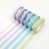 YUBX Masking Macaron Washi Low Saturation for DIY Gift and Gift Decorations Tape, 12-Piece Set, Tape, Colors, Crafts, Journals, Planners, Scrapbooks,
