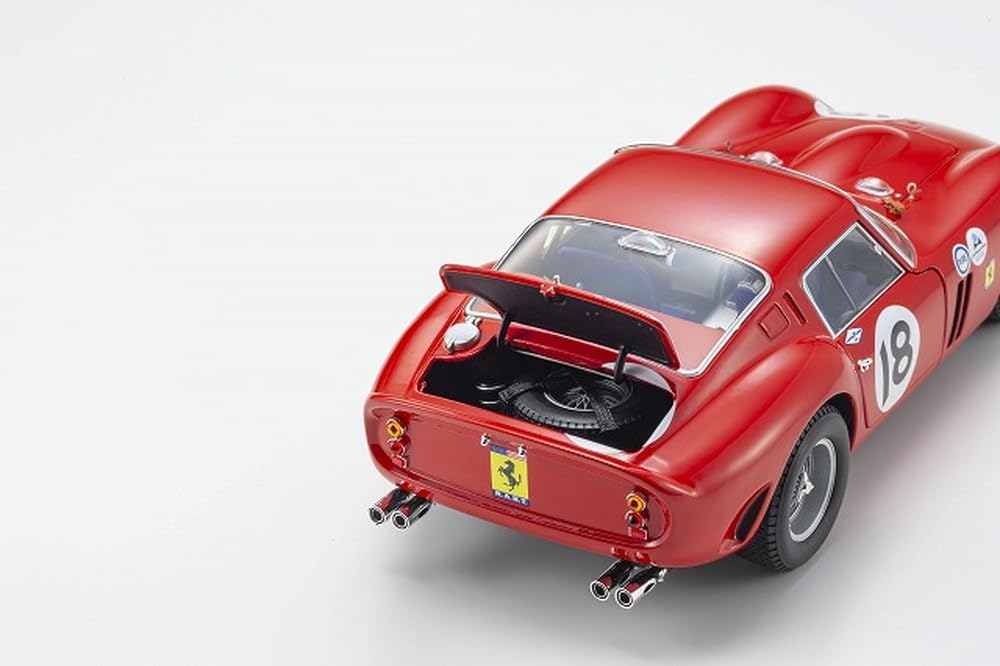 Kyosho Original Scale Ferrari 250GTO 1963 Daytona 3h Finished Product KS08438F 1/18 #18 (Red)